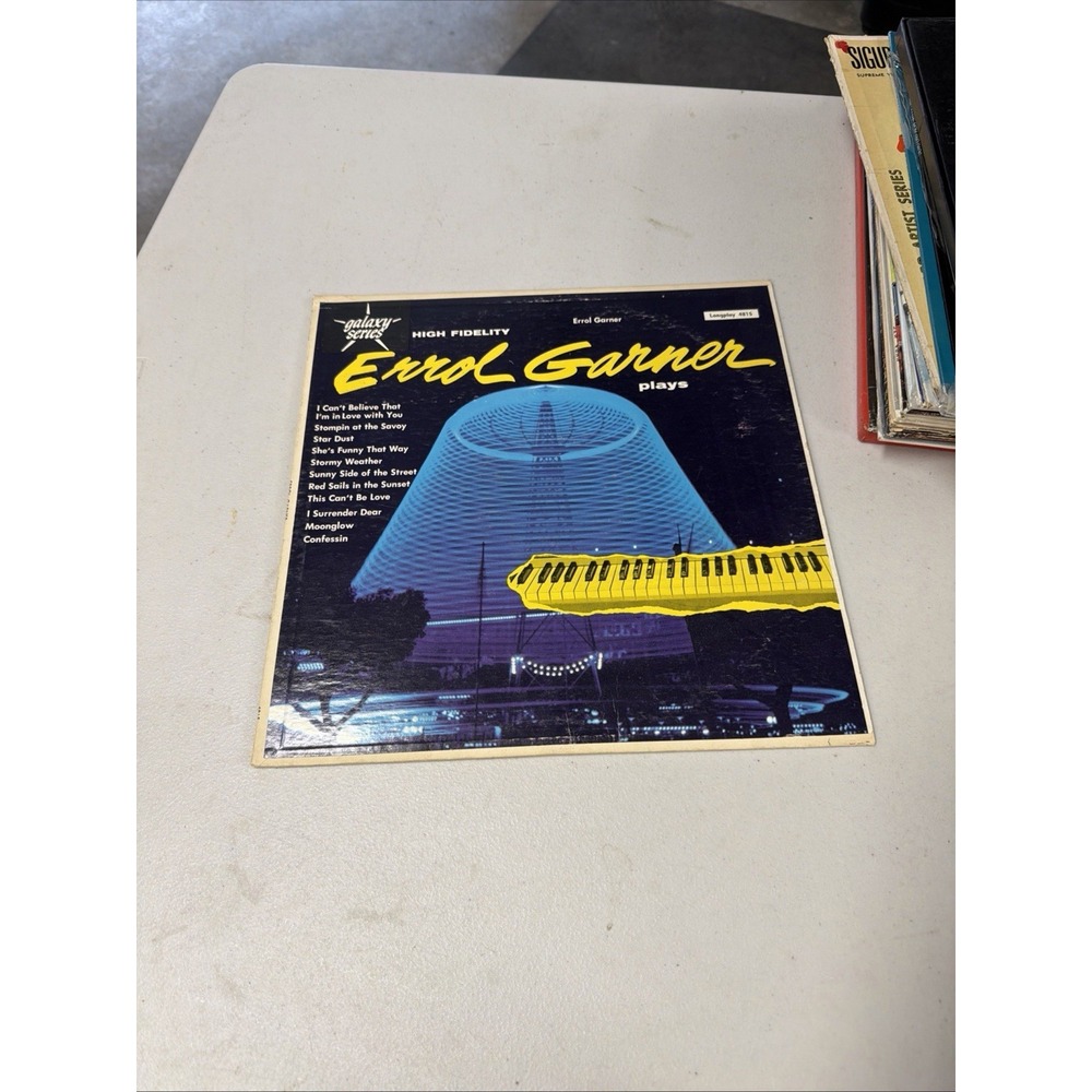 Vintage LP Record, Errol Garner, Pionist Plays